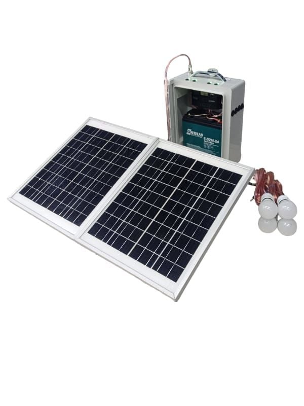 4 Lambalı Sistem ( Taşınabilir Solar Sistem )