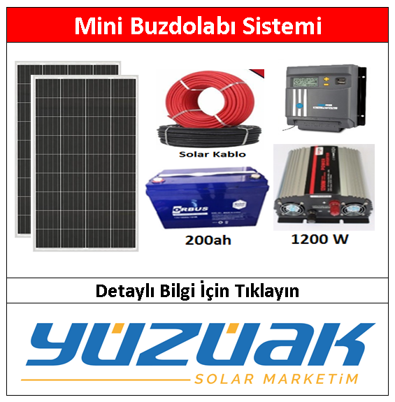 MİNİ BUZDOLABI SİSTEMİ ( 2 ADET 205W )