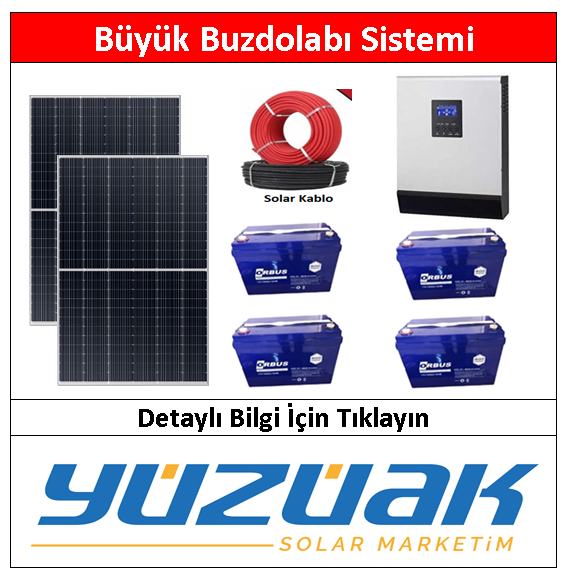 BÜYÜK BUZDOLABI SİSTEMİ ( 2 ADET 455W )