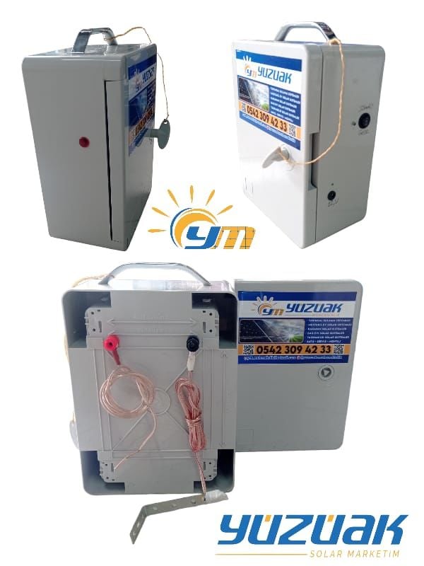 Elektrikli Çit Cihazı ( 220v Şebeke ve 12v Akü ile kullanılabilir )