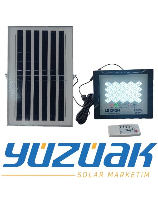 SOLAR PROJEKTÖR ( 100W )